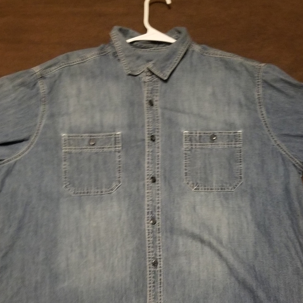 Faded Glory denim blue long sleeve